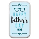 1 oz Silver Colorized Bar - APMEX (Happy Father's Day - Modern) 1 oz Silver Colorized Bar - APMEX (Happy Father's Day - Modern)